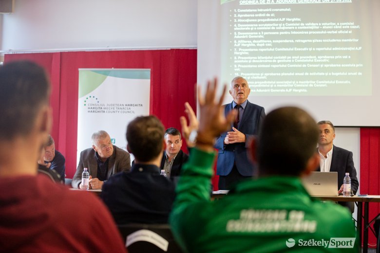 Egyetlen pályázó van a Hargita Megyei Labdarúgó Egyesület elnöki tisztségére