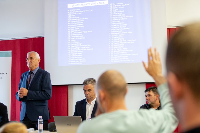 Közgyűlésre készülnek, új elnököt választ a Hargita Megyei Labdarúgó Egyesület