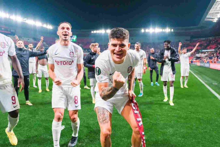Balszerencse: a Lazióba futott bele a CFR-mozdony a Konferencia Ligában