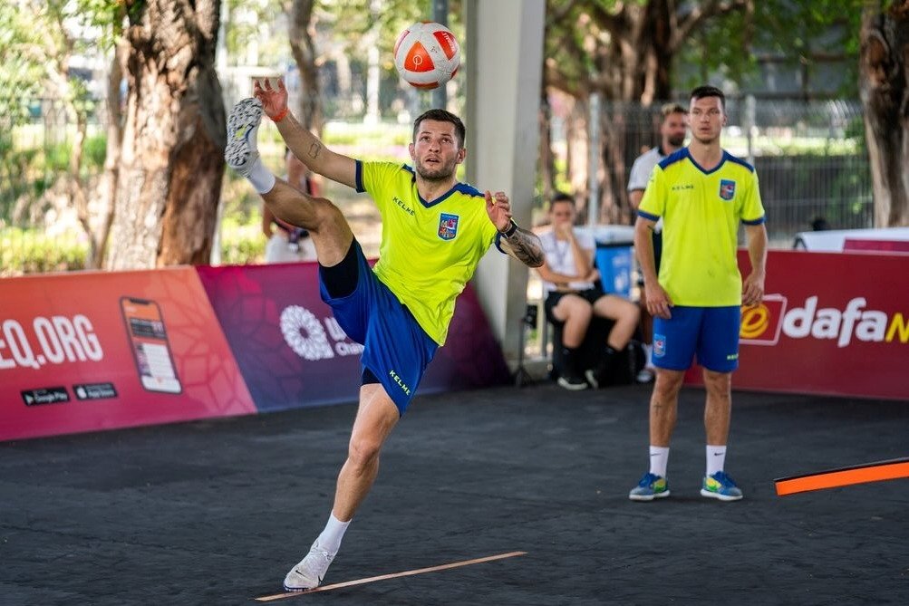 •  Fotó: Facebook/Teqball Romania