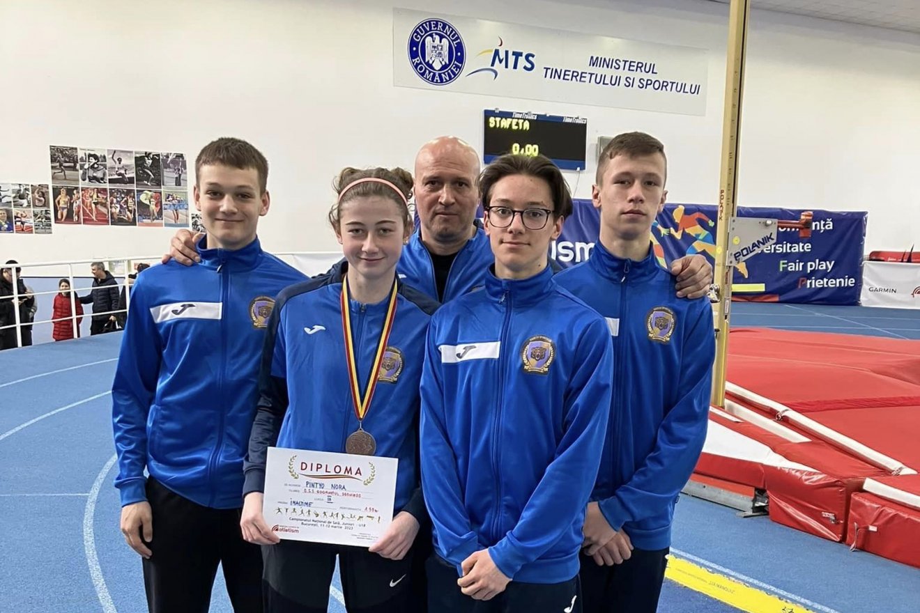 Az U18-asok Bukarestben •  Fotó: Facebook/Bartus Attila