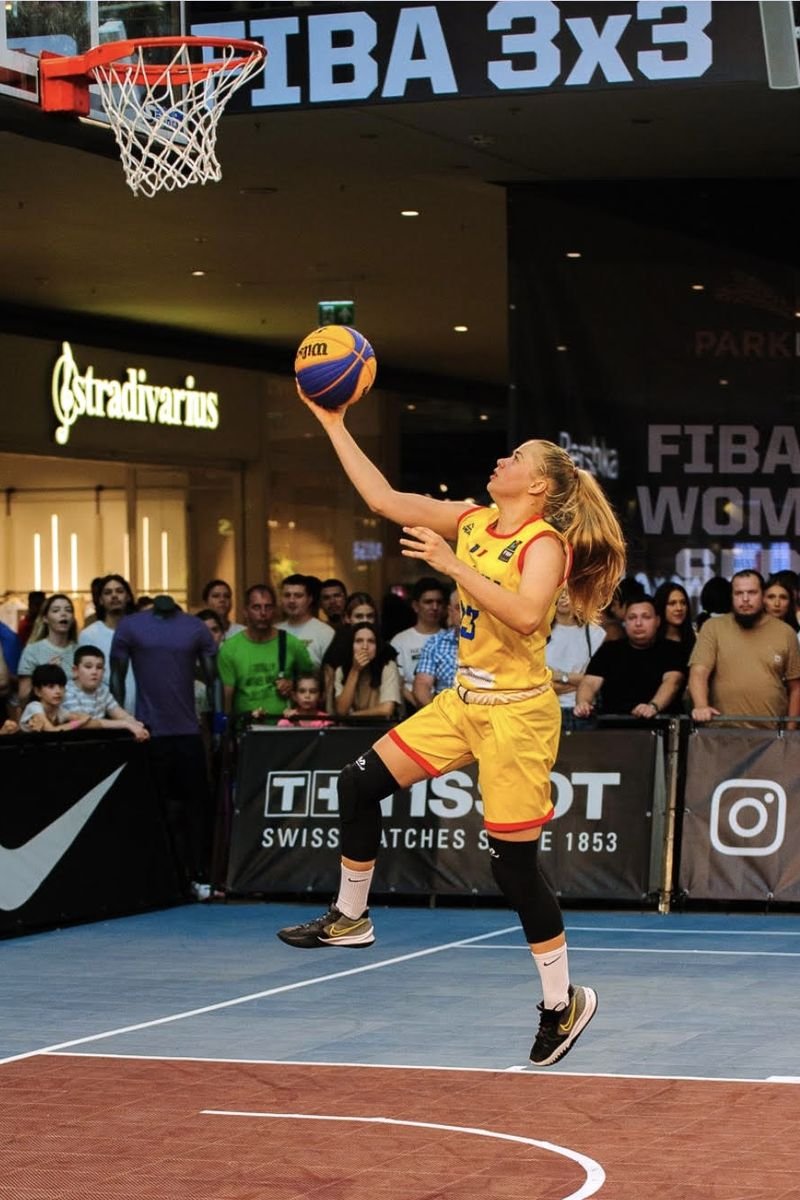 Boglárka a korosztályos válogatottakban is bizonyította tehetségét •  Fotó: fiba.basketball.