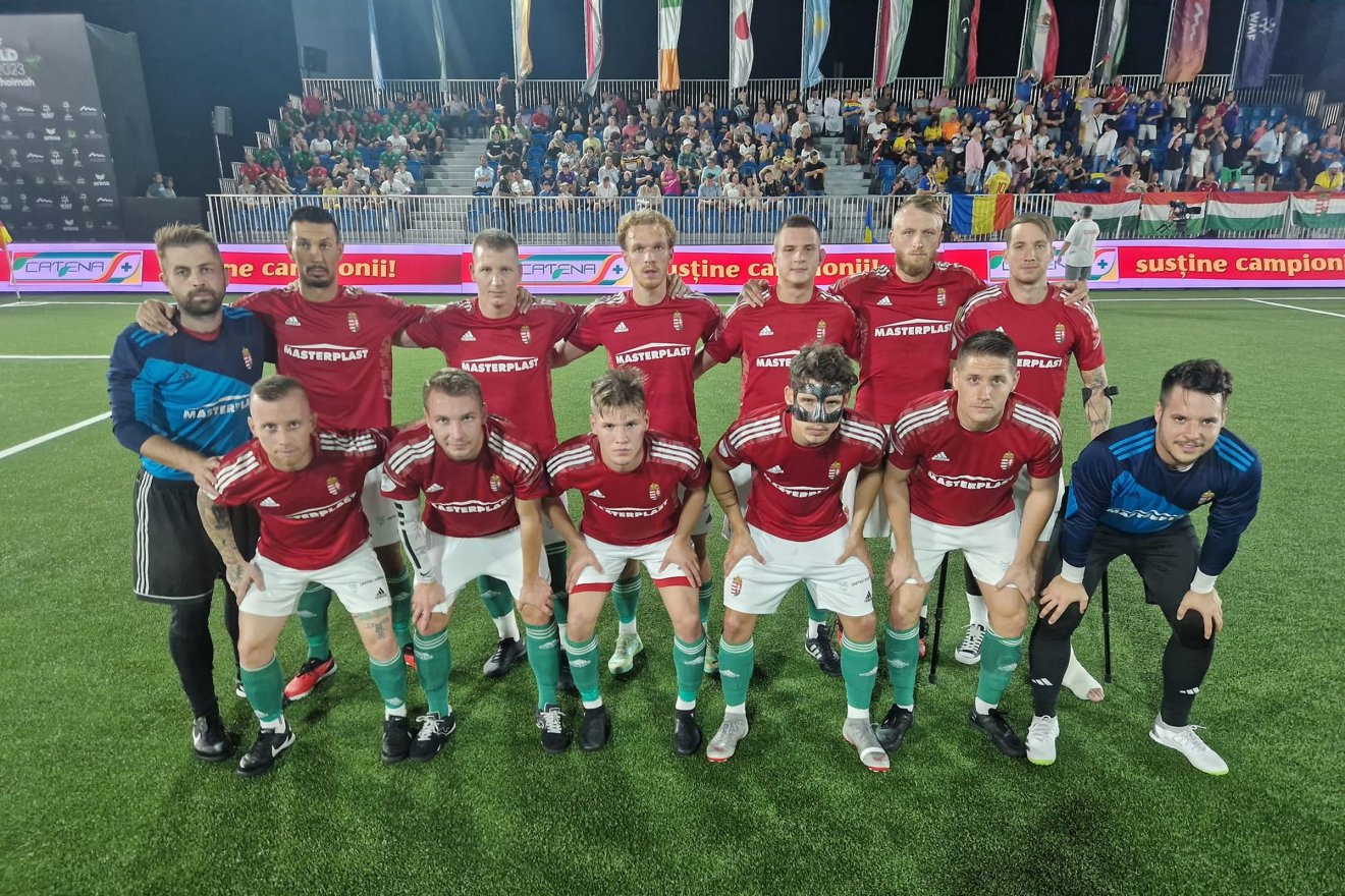 A magyarok a bronzmeccsen javíthatnak •  Fotó: Facebook/Magyar Minifutball Szövetség