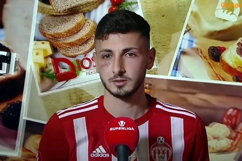 Nicolae Păun a villáminterjún •  Fotó: Képernyőfelvétel