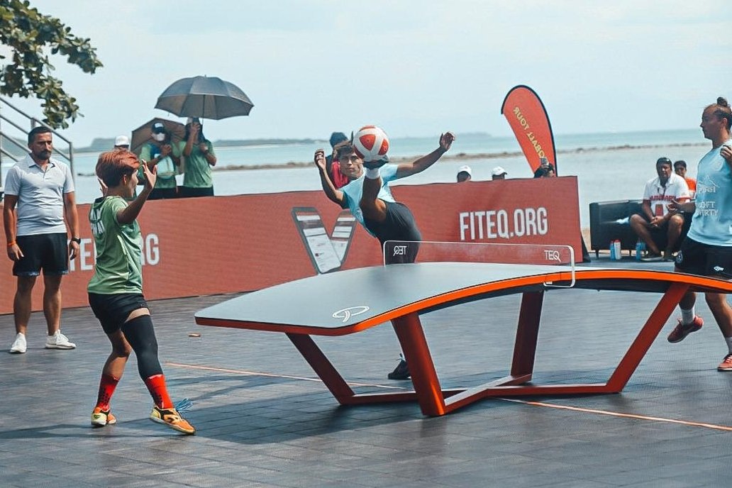 •  Fotó: Facebook/Teqball