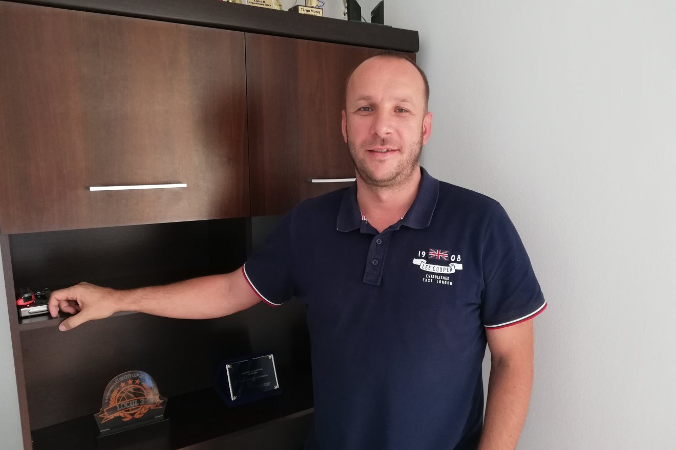 A Marosvásárhelyi Városi Sportklub elnöke közölte, a FIBA-szankció ellenére ebben a szezonban egyértelmű, hogy feljebb akarnak lépni •  Fotó: Horváth Bálint Ottó