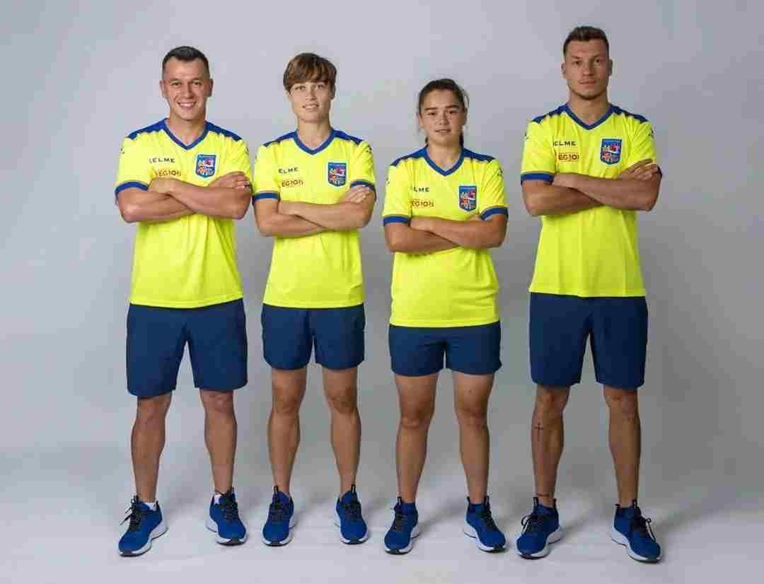 A székely teqball küldöttség mindegyik játékosa éremesélyes •  Fotó: Facebook/Góbék Teqball Team