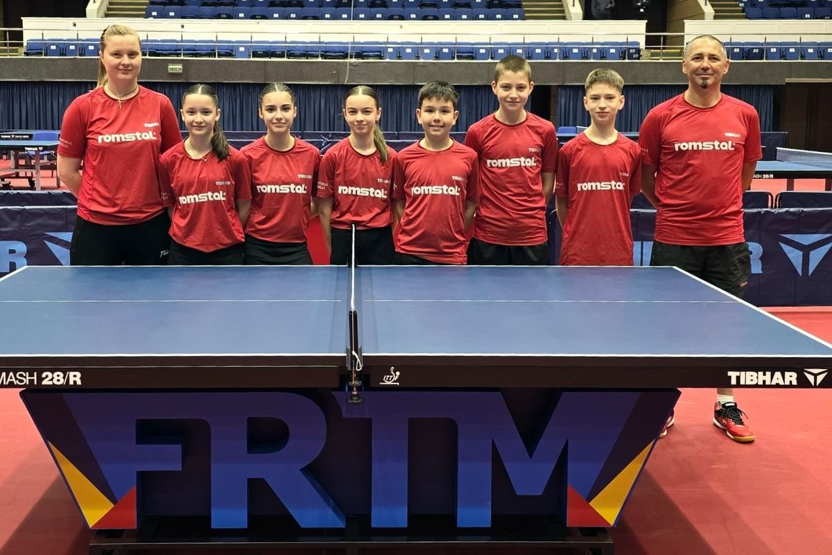 A romániai U13-as válogatott •  Fotó: Facebook/frtmromania