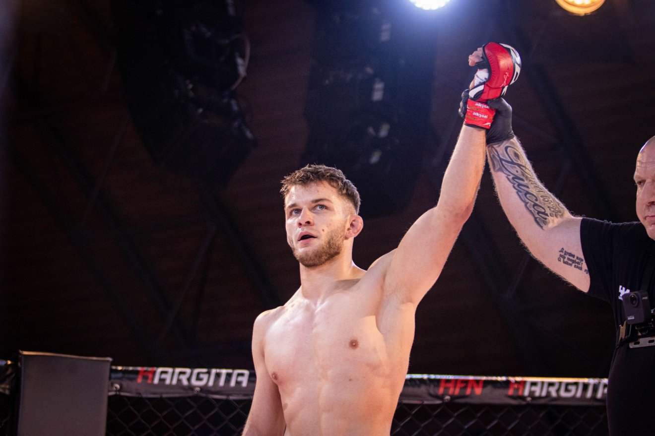 Kovács Krisztián ismét ketrecbe száll •  Fotó: Hargita Fight Night