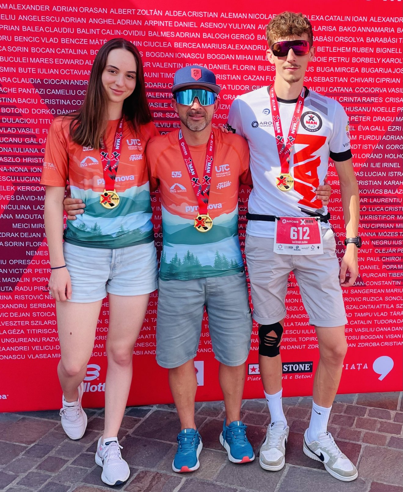 A vegyesváltó csapat •  Fotó: Udvarhely Triatlon Club