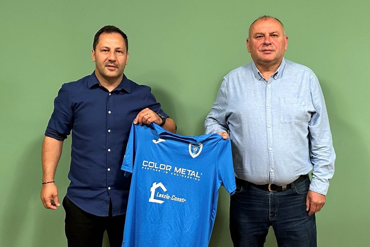 Florin Ignat és Jakab Zoltán •  Fotó: Facebook/Futsal Klub Székelyudvarhely
