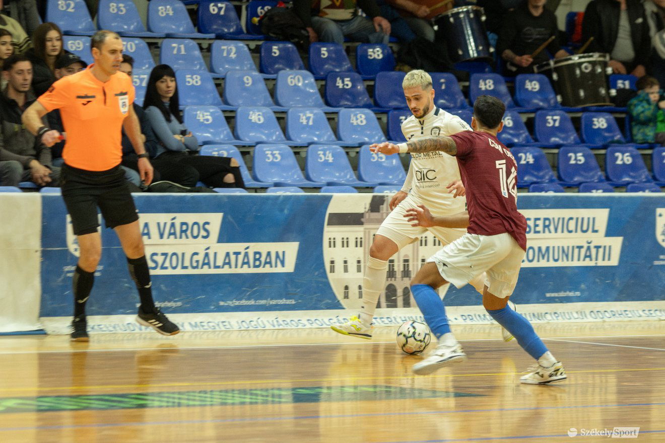 Iszlai Richárd az előző két idényben a Futsal Klub Székelyzdvarhelynél játszott •  Fotó: László Ildikó