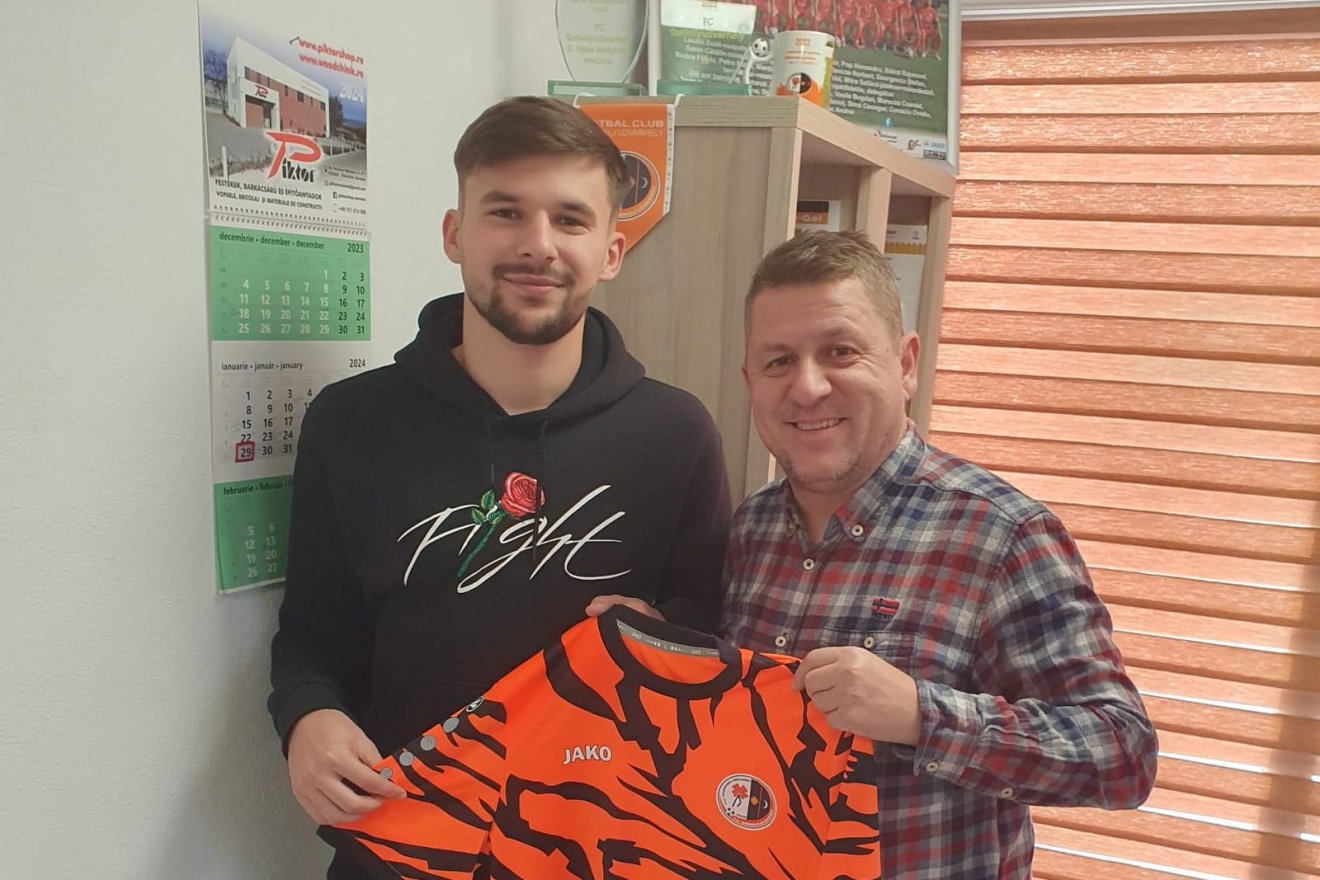 Cezar Mihail Bud a Kolozsvári CFR utánpótlásában is megfordult •  Fotó: Facebook/Székelyudvarhelyi FC