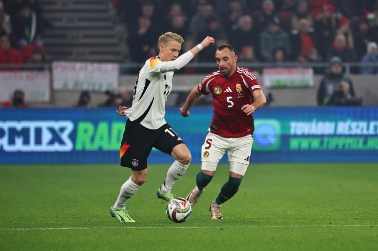 Marco Rossi szerint megérdemelt a döntetlen a németek ellen