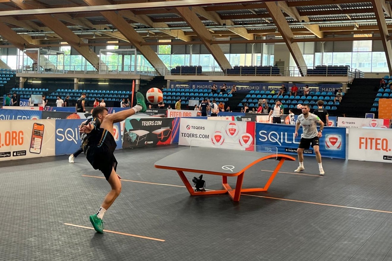 •  Fotó: Facebook/Góbék Teqball Team