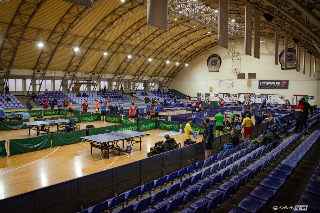 Két széria tizenhat csapata vette birtokba a székelyudvarhelyi városi sportcsarnokot •  Fotó: László Ildikó