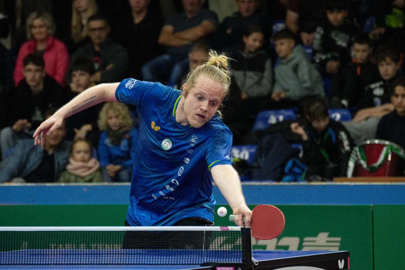 Sebastian Loso a második meccsére összeszedte magát és továbbjuttatta az ISK-SZAK-ot • Fotó: László Ildikó