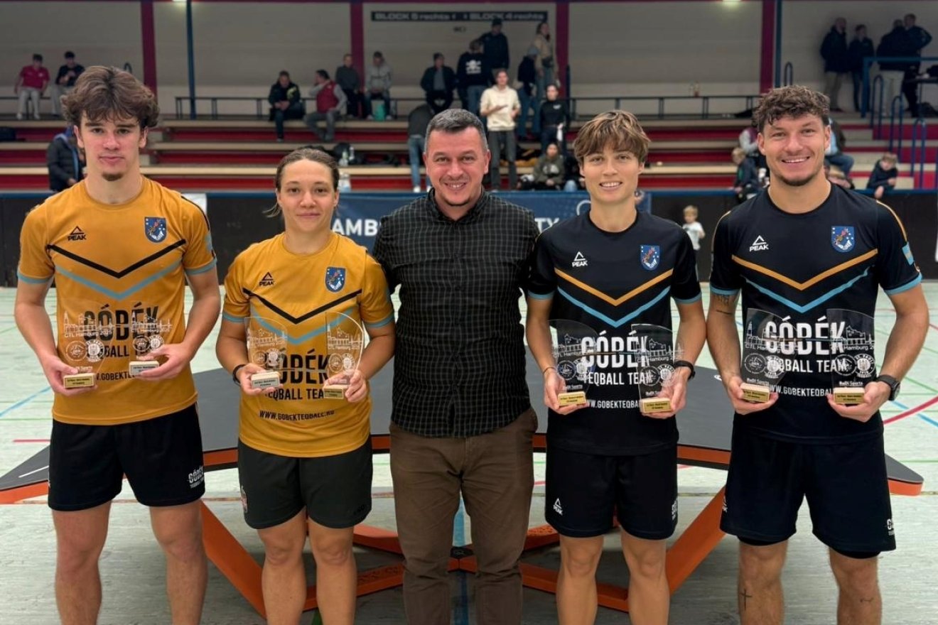 Az első főpróba tökéletesen sikerült a Góbék teqballosainak