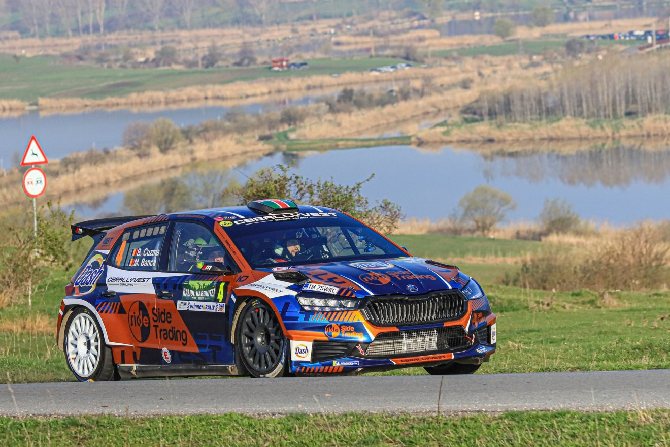 A Bogdan Cuzma és Marc Banca páros végig az élmezőnyben versenyzett •  Fotó: Rallyphoto Hunters