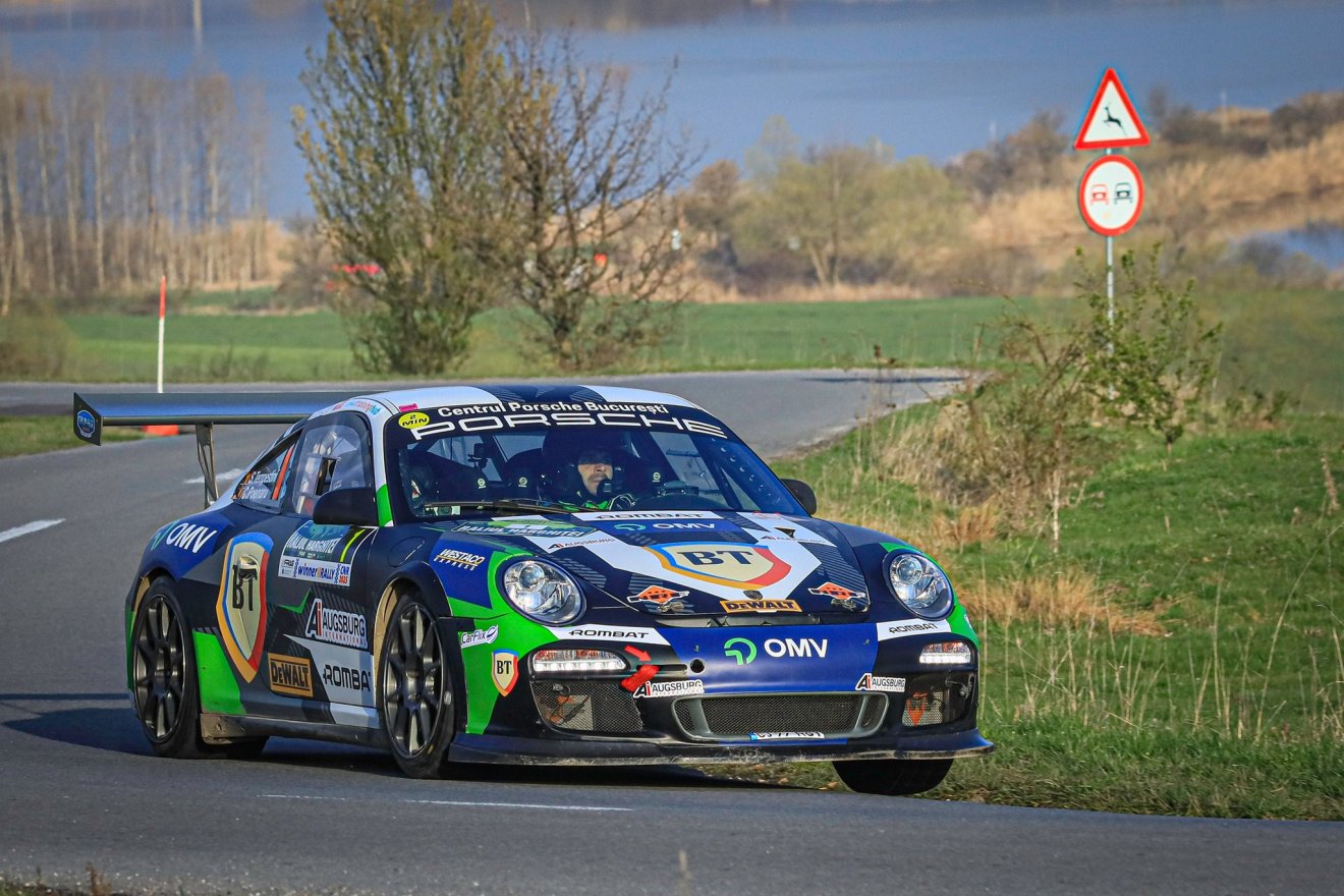 Simone Tempestini hét szakaszt nyert meg a Hargita Ralin, ám technikai probléma miatt csak második lett. Ez végül első hellyé változott •  Fotó: Rallyphoto Hunters