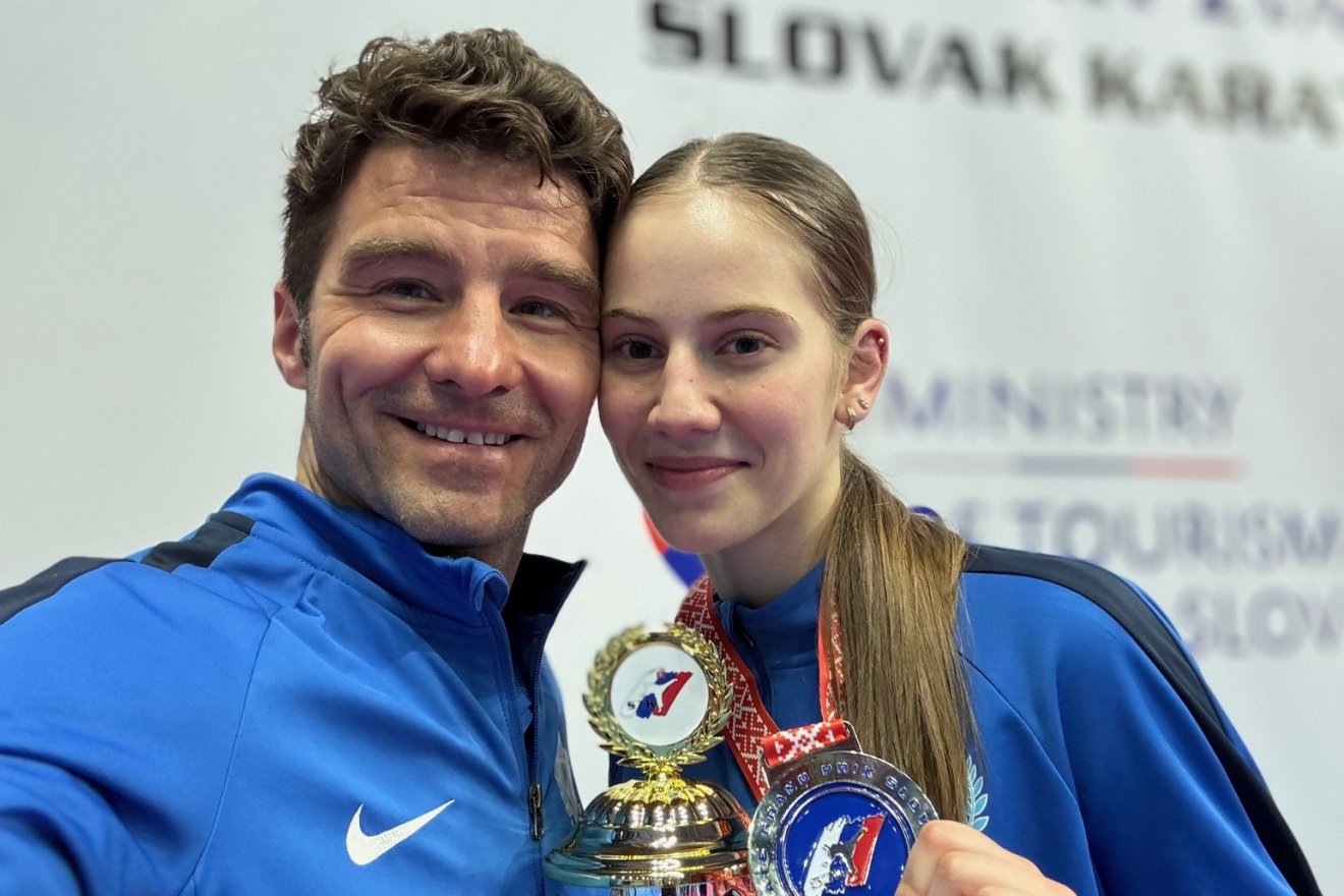 Török Panka és edzője, Vass Hunor •  Fotó: Sport-All Sport Club