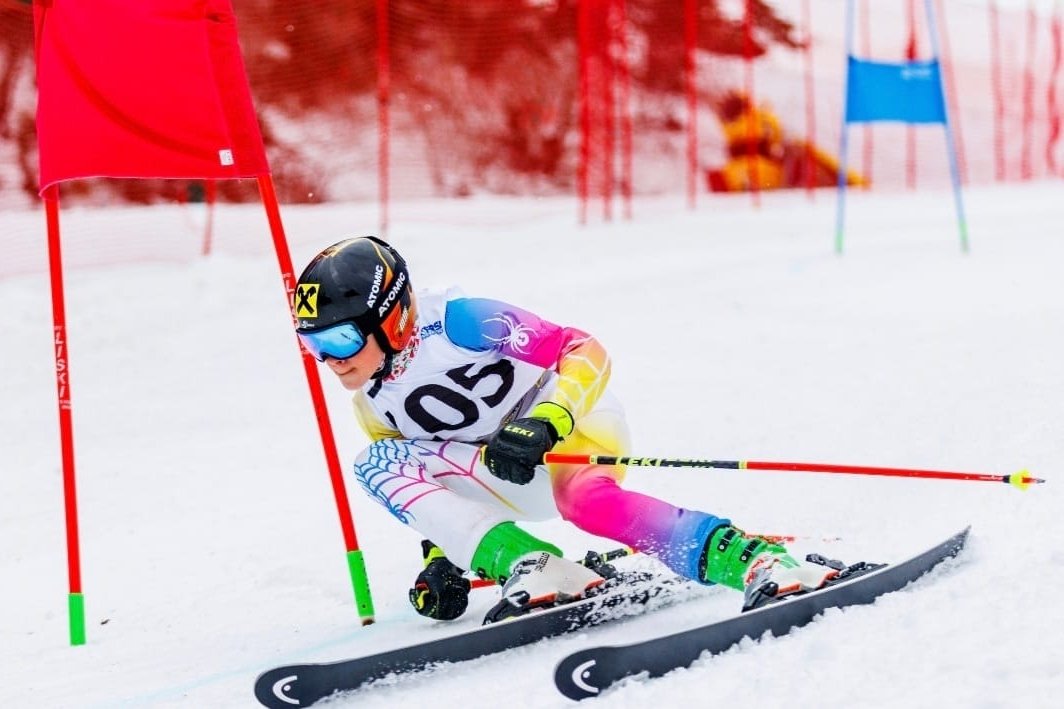 Vass-Vitus Aba első helyen zárt a hómenők versenyén •  Fotó: Sport-All Sport Club