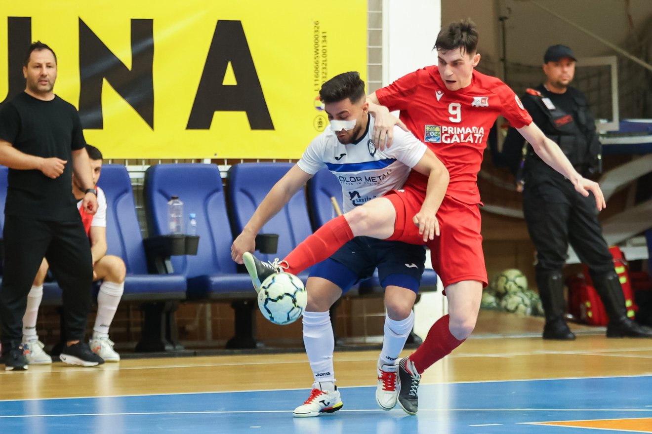 A galaciak mindkét meccs második félidejében fordították javukra az állást •  Fotó: Facebook/Sportul Ilustrat
