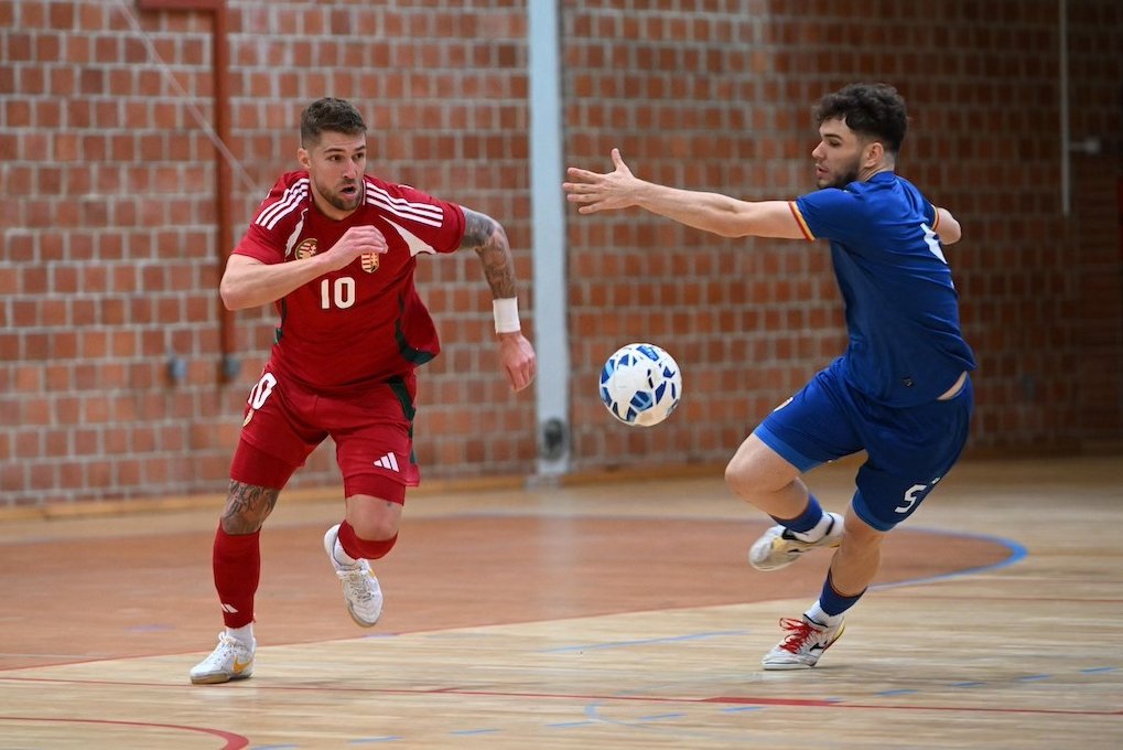 Kanyó Szilárd kétszer is betalált, hamar válaszoltak a magyarok &bullet;  Fotó: Facebook/Futsal Week