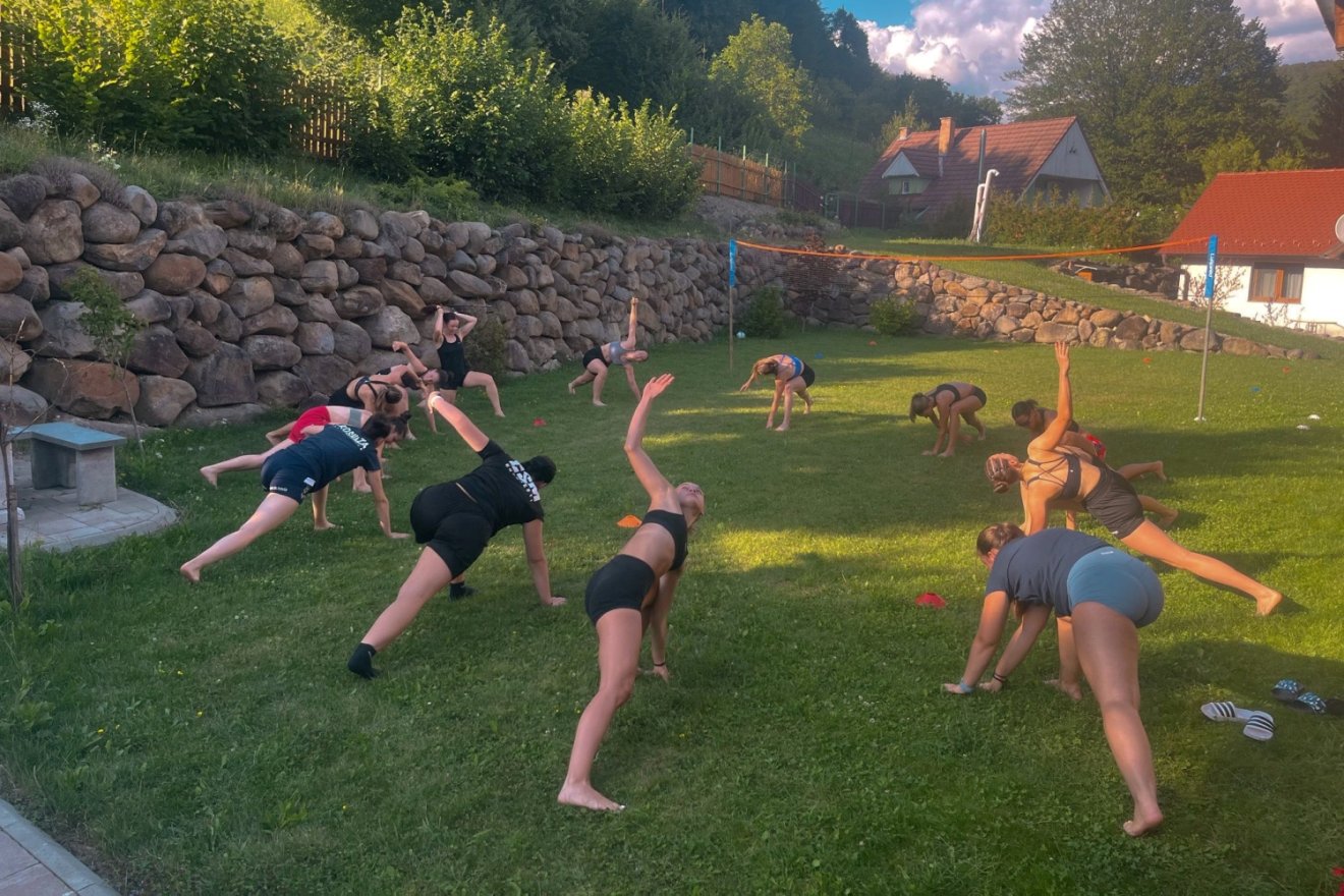 Edzőtáborba utazott a Hargita KK, hamarosan elkezdik a labdás edzéseket is •  Fotó: Facebook/Hargita KK