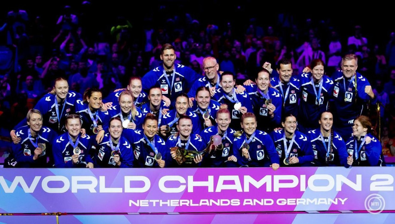 Évek óta megállíthatatlan a norvég válogatott &bullet;  Fotó: MTI/EPA/ANP/Iris van den Broek