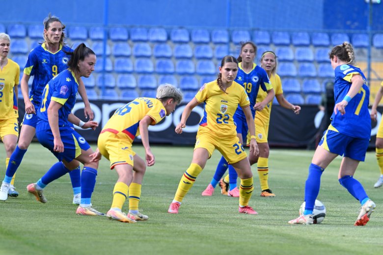 Ilyen gyenge helyen még nem állt a romániai női fociválogatott