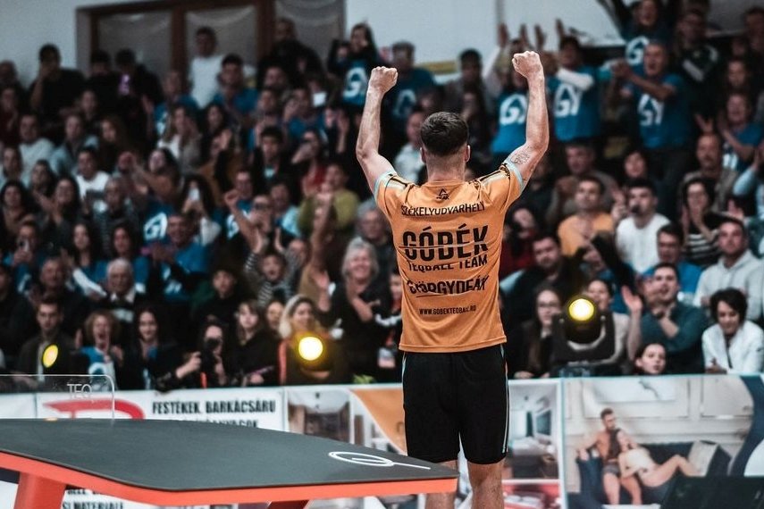 •  Fotó: Facebook/Góbék Teqball Team
