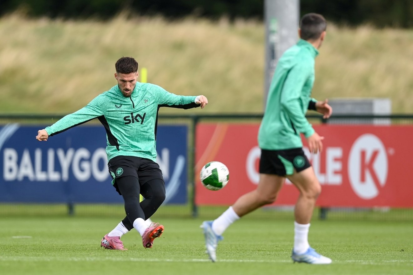 Az írek igyekeznek alaposan felkészülni Szoboszlaiék ellen •  Fotó: Facebook/FAIreland