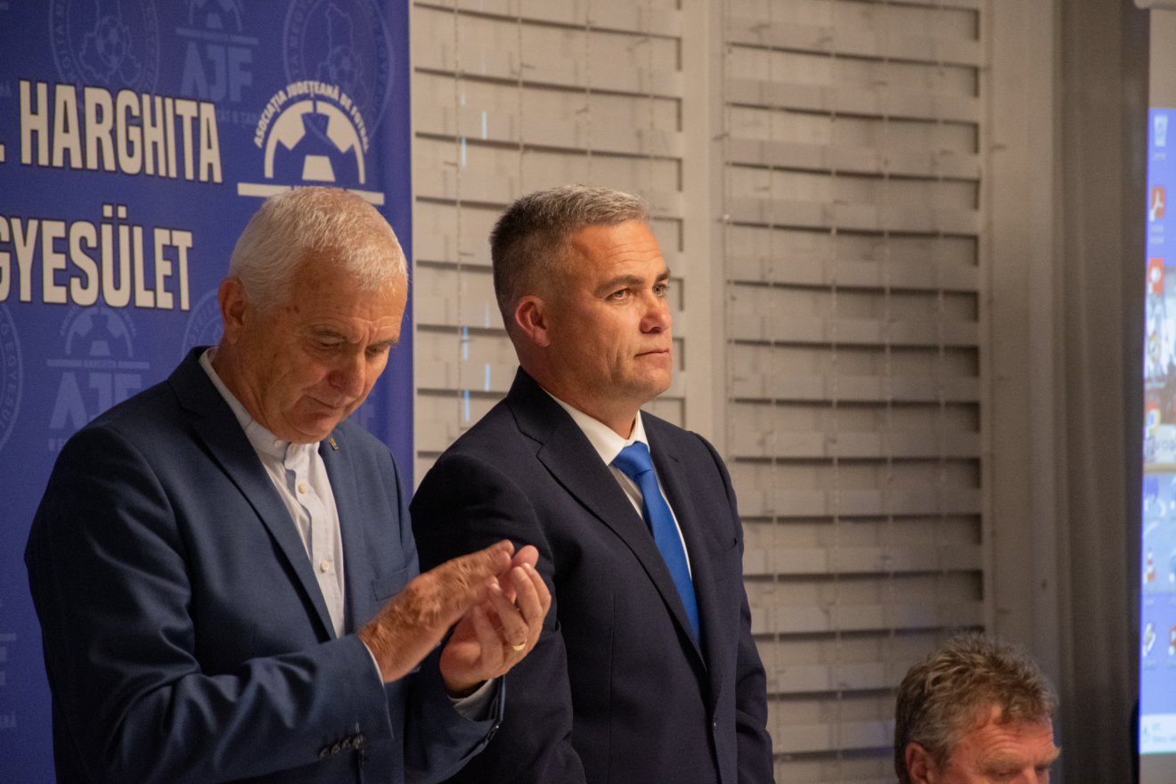 A közgyűlés bizalmat szavazott, új elnöke van a Hargita Megyei Labdarúgó Egyesületnek