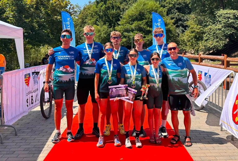 Dobogós udvarhelyiek a Nagyszeben Triathlon Challenge-en