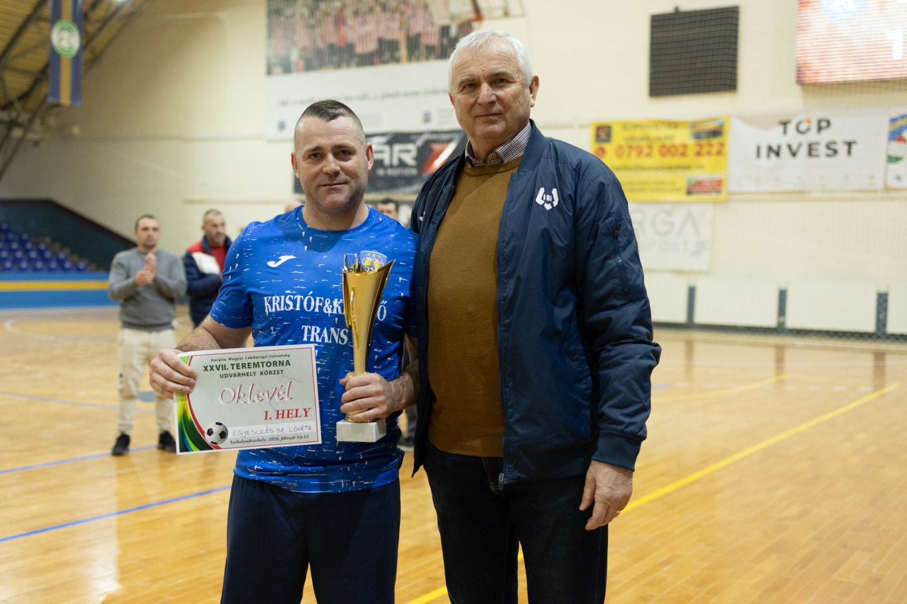 Lövéte negyedszerre nyerte meg a körzetis teremtornát