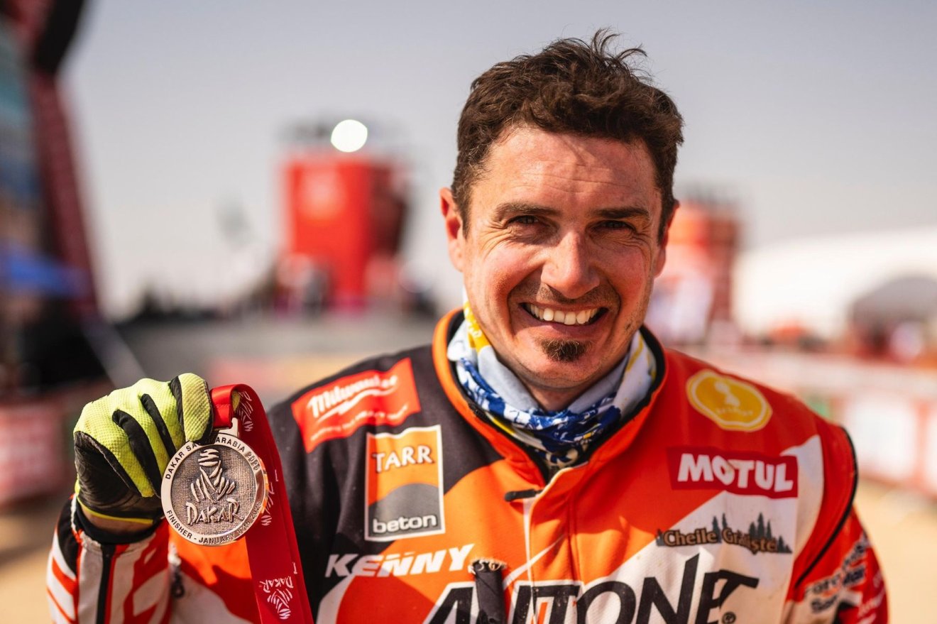 Egyenes Emánuel &bullet;  Fotó: Facebook/Dakar