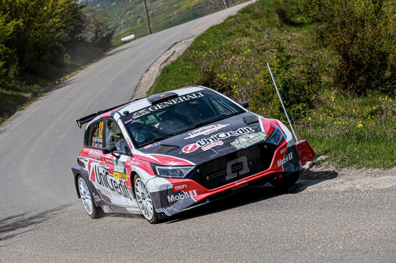 A csíkszeredai Adrian Teslovan a 10. lett a teszten &bullet;  Fotó: Rallyphoto Hunters