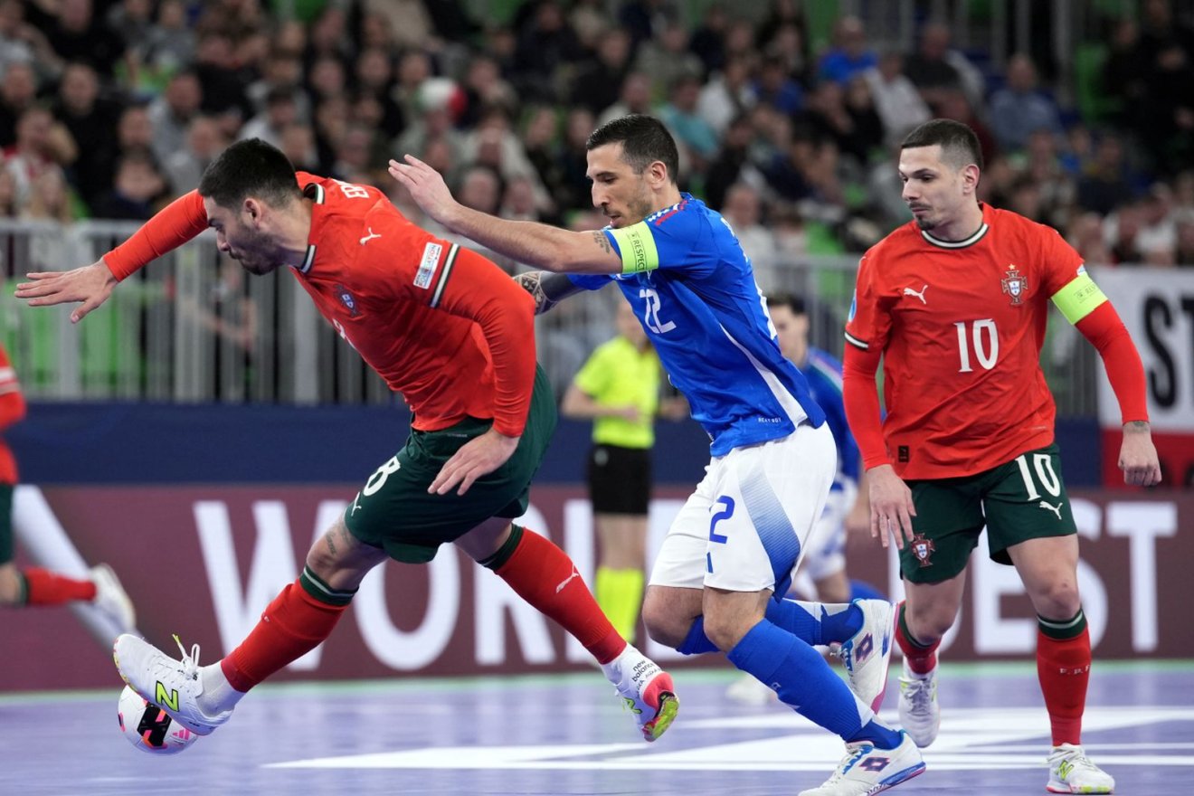 A két nagyhatalom harca &bullet;  Fotó: Oliver Hardt - UEFA/UEFA via Getty Images