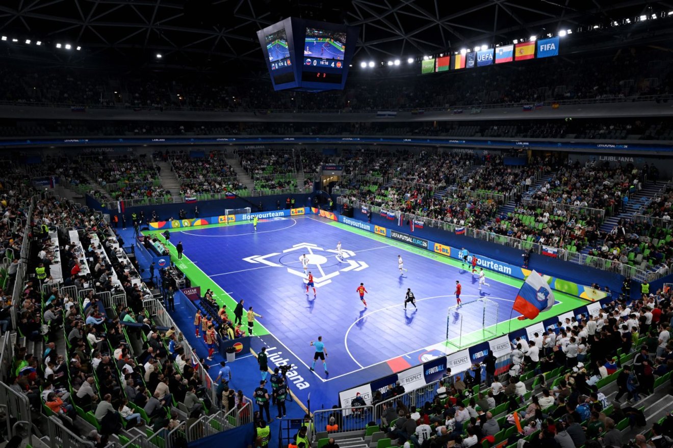 Majdnem telt ház volt a házigazdák meccsén &bullet;  Fotó: Oliver Hardt - UEFA/UEFA via Getty Images