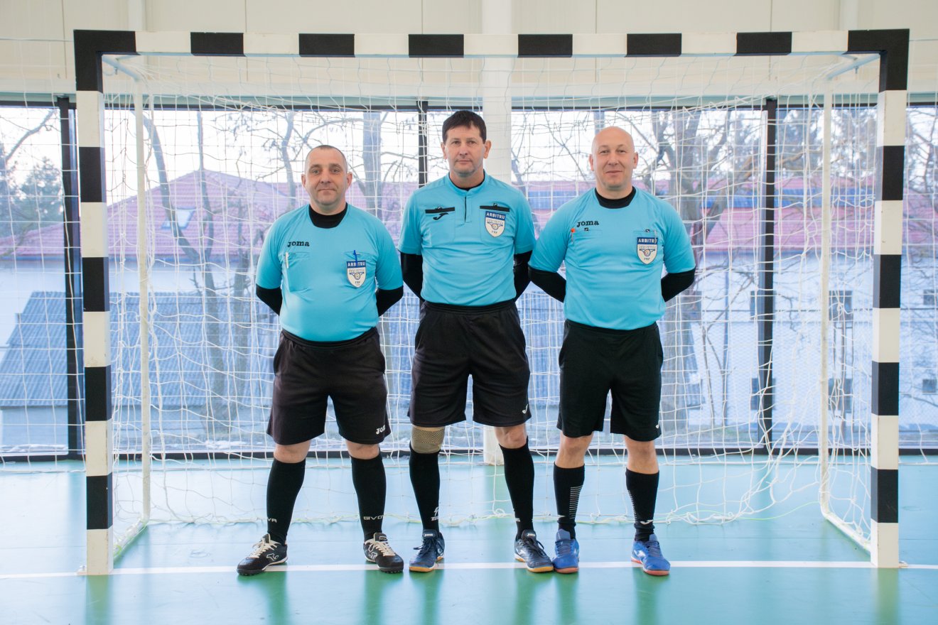 A torna játékvezetői &bullet;  Fotó: László Ildikó