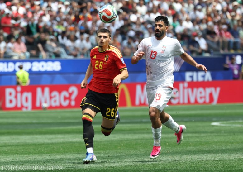 Meglepetésre Belgium emberhátrányban kellett pontot mentsen Irán ellen