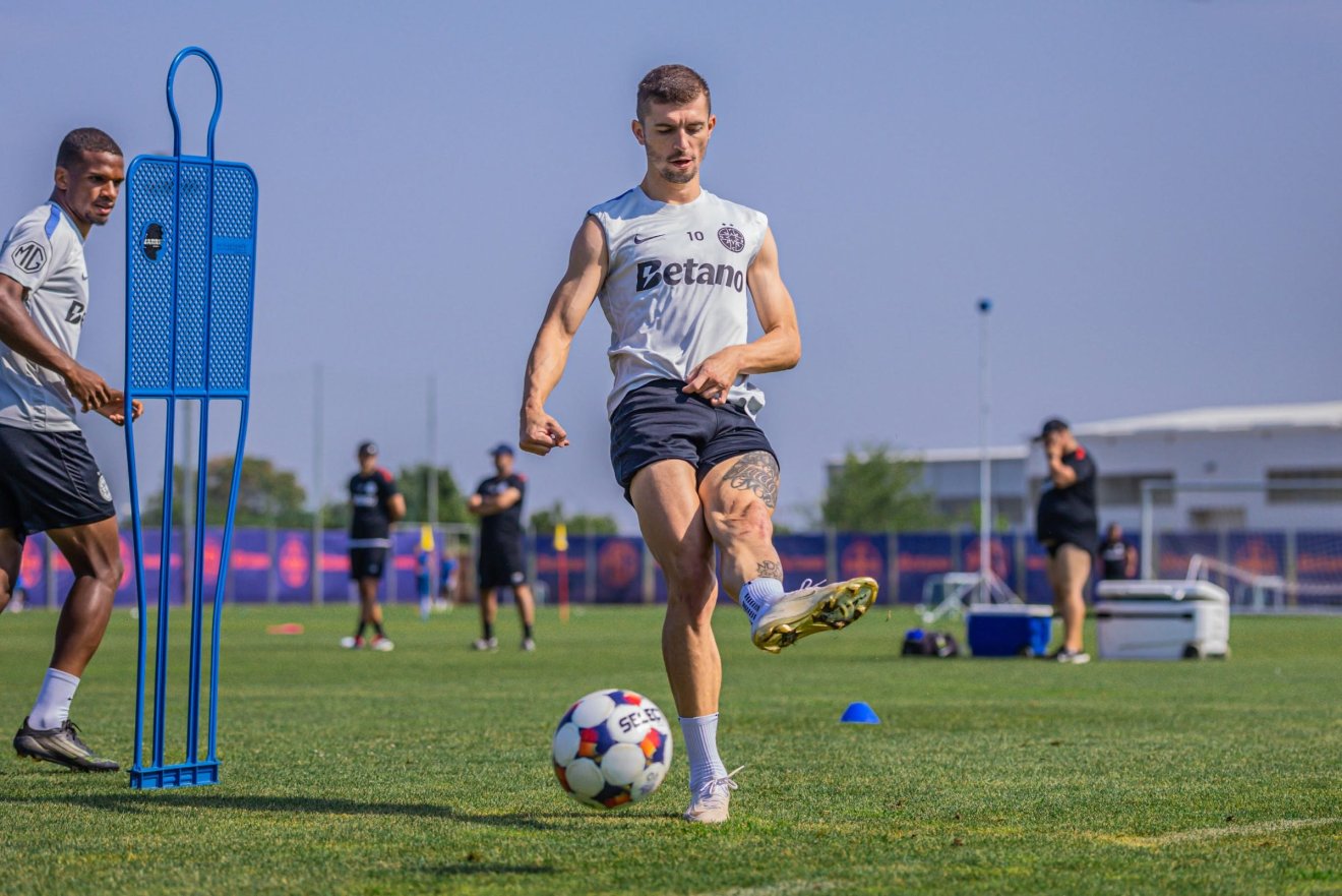 Florin Tănase szereplése továbbra is kérdéses &bullet;  Fotó: Facebook/FCSB