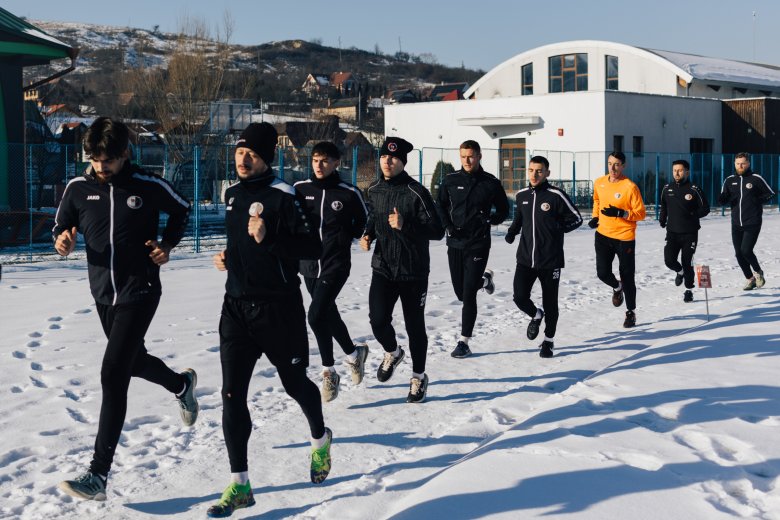 Télies körülmények között vágott neki az edzéseknek a Székelyudvarhelyi FC