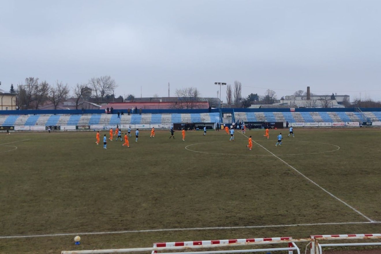 Nagyon rossz állapotú pályán játszott a Székelyudvarhelyi FC &bullet;  Fotó: Toró Hunor/Székelyudvarhelyi FC