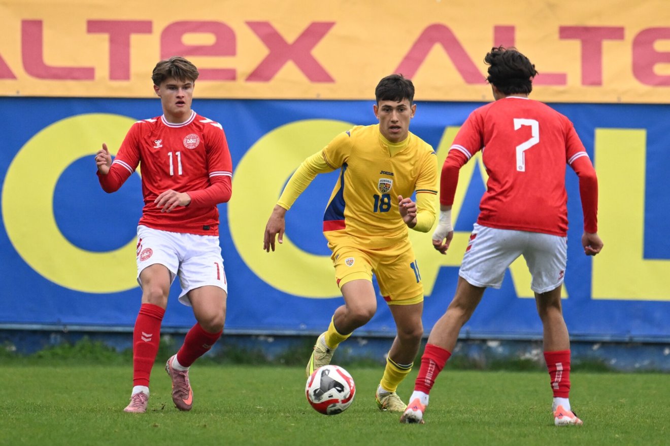 Remekelt Batzula Hunor a korosztályos válogatottban, megszerezte első góljait címeres mezben &bullet;  Fotó: frf.ro