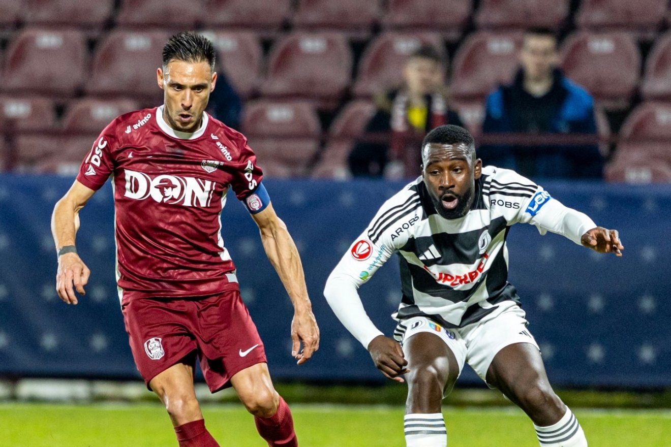 Hiába játszott látványos meccset a két gárda, nem erről marad emlékezetes &bullet;  Fotó: Facebook/Kolozsvári CFR