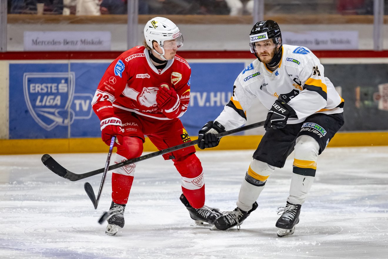 A DEAC kiegyenlített a DVTK-val szemben &bullet;  Fotó: Nagy Gábor Sándor/DVTK Jegesmedvék