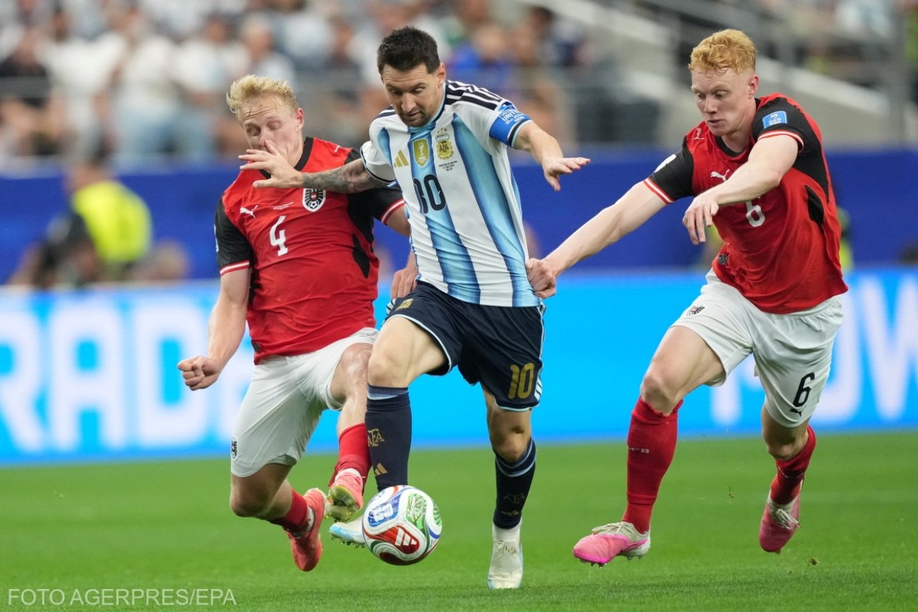 Az osztrákok ellen is Messi jelentette a különbséget, továbbjutott Argentína