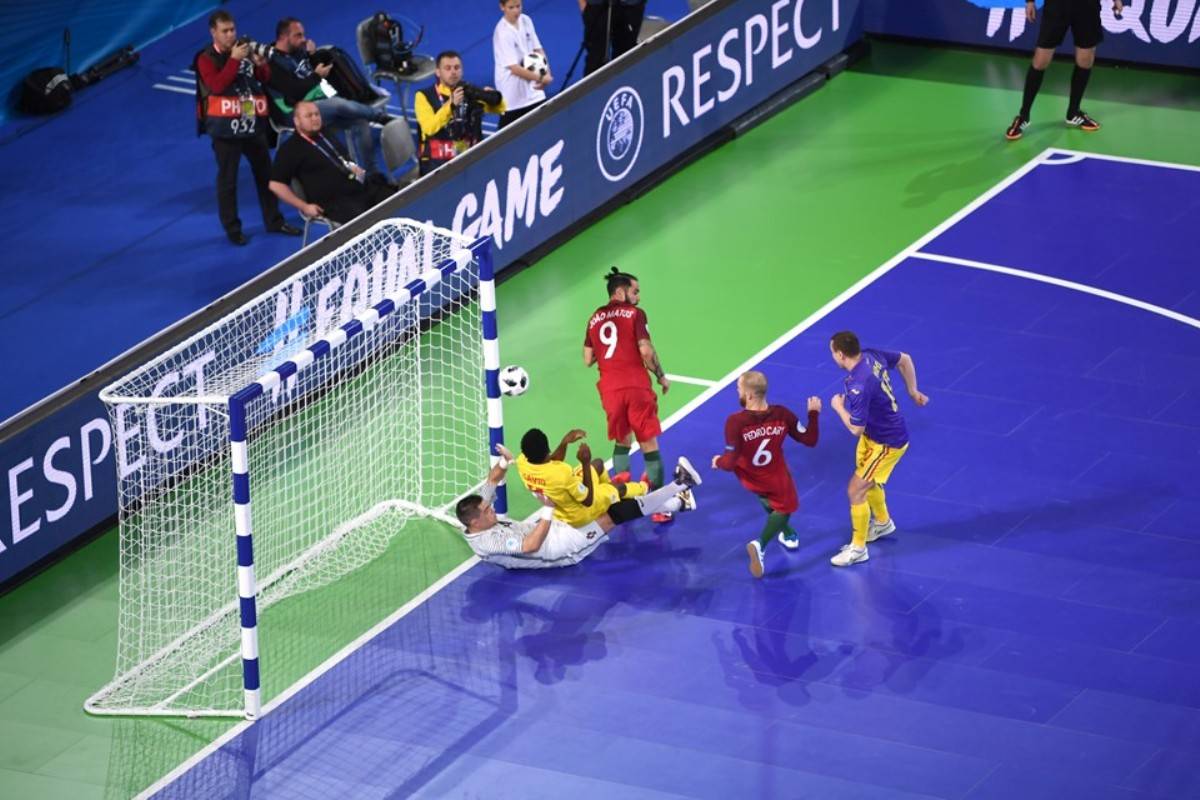 Mimi Stoica egyenlítő gólja &bullet;  Fotó: Uefa.com